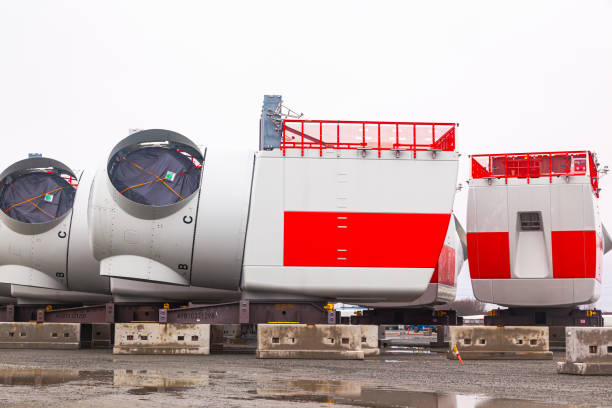 Scanning area for new large wind turbine rotors.