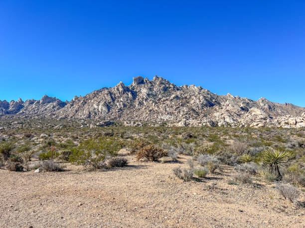 Daytime, no people. Mountains, California desert landscape
