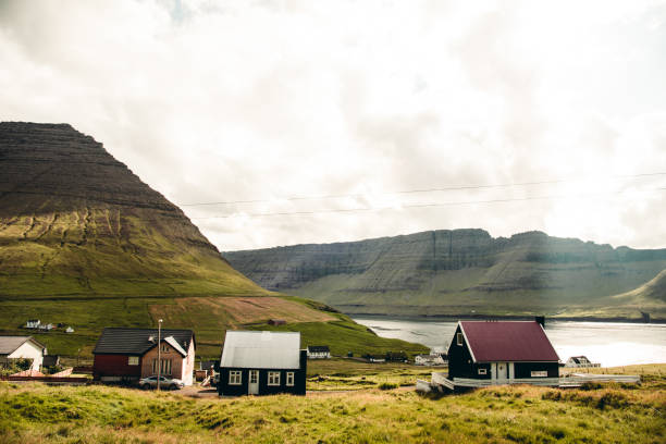 Saksun village at the Faroe Islands