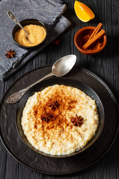 istock rizogalo, creamy greek rice pudding in a bowl 2098834972