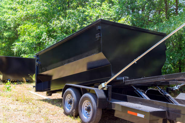 istock Construction site has a metal container dumpster for storing repair junk waste 2099013425