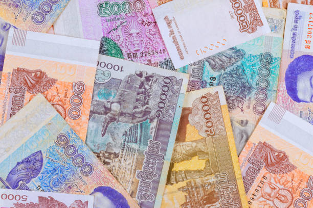 istock Cambodian national currency consists of Riels with different nominal a values 2099013961