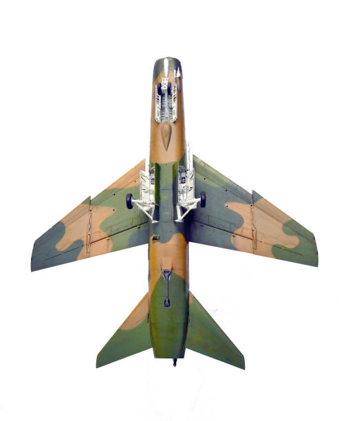 Bottom view of A-7D Corsair II