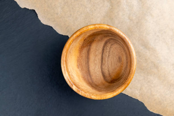 istock a wooden bowl on the table 2099062958
