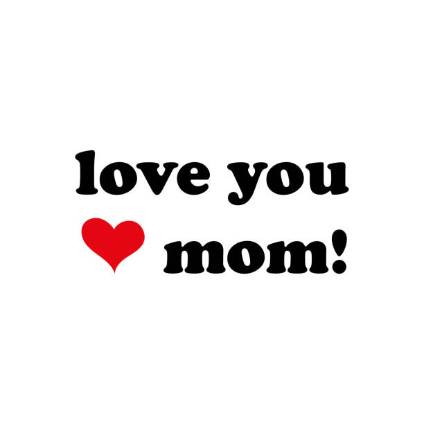 istock Love you mom greeting card. Hand drawn Mother's Day background. Modern brush calligraphy. Lettering Happy Mothers Day. 2099130258