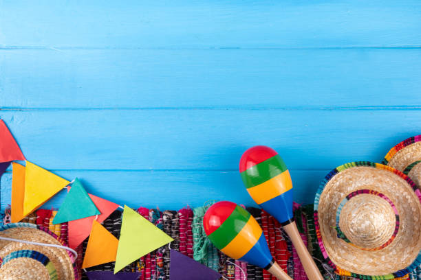 Mexican Cinco de Mayo festival background