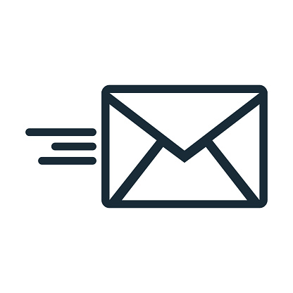 Mail, Envelopes Icon Design Template Elements
