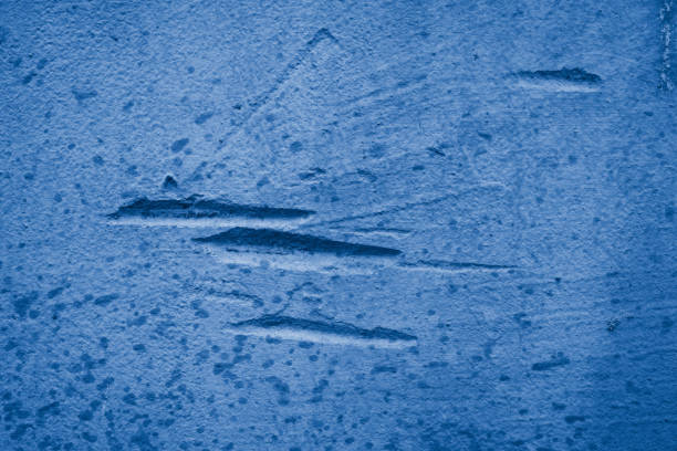 Grunge cement wall color blue