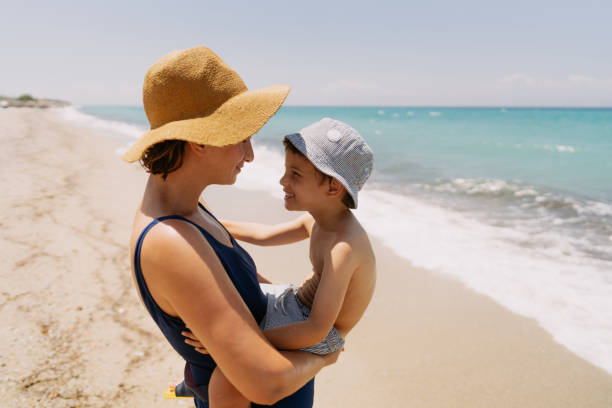istock Special moments on the beach with my boy 2099413735