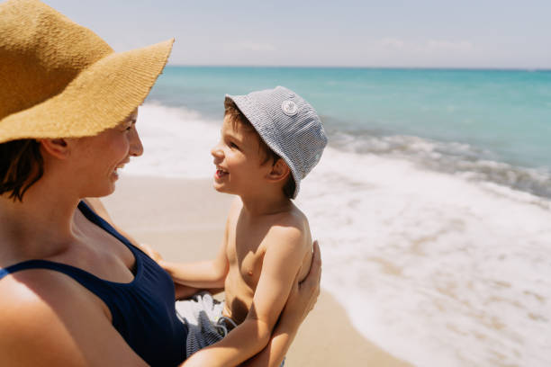 istock Special moments on the beach with my boy 2099414876
