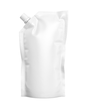 An image of a Doypack isolated on a white background