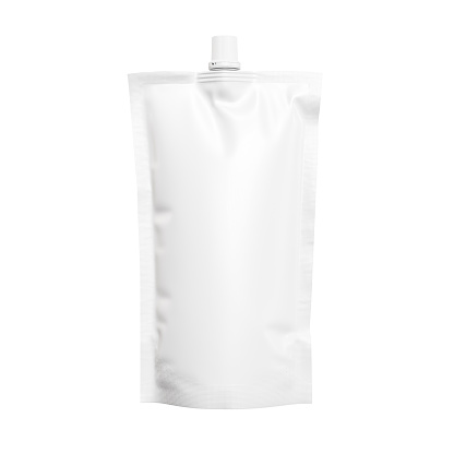 An image of a Doypack isolated on a white background