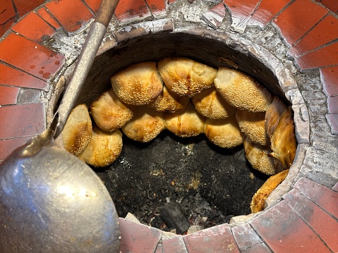 Pepper pancake is a pork-filled pancake snack popular in Taiwan and originated from Fuzhou, Fujian. The special feature is the use of oven charcoal fire to make.