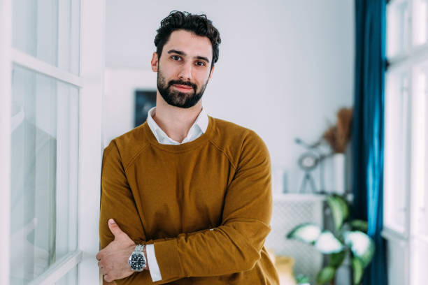 istock Portrait of successful businessman. 2099549395