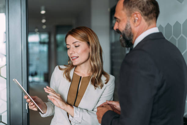 istock Business people in the office. 2099549850