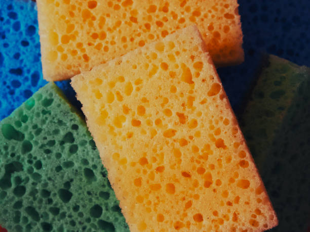 istock A few colorful sponges, a close-up shot. 2099553565