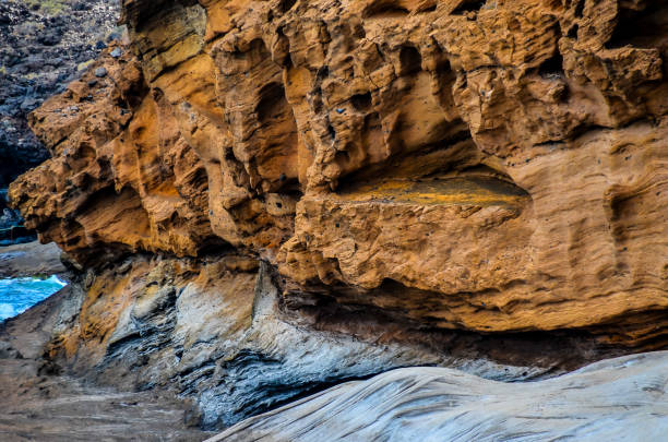 istock Volcanic Rock Basaltic Formation in Gran Canaria 2099560113