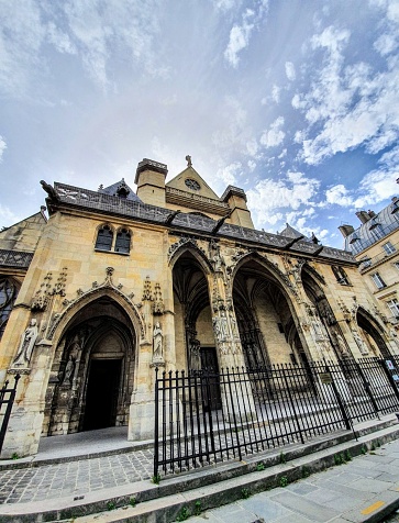 The Church of Saint-Germain l'Auxerrois is a medieval Roman Catholic church in the 1st arrondissement of Paris,