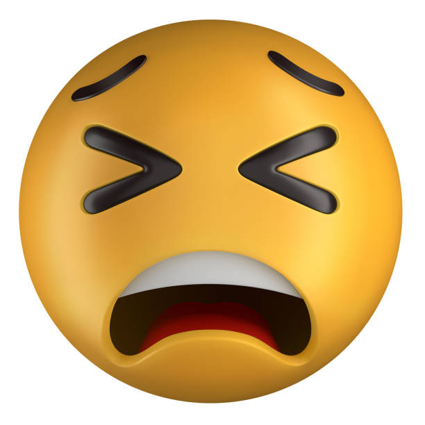 istock Emoji Frustration Face 3D illustration 2099599211