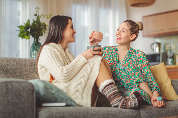 istock Young women at home 2099658520