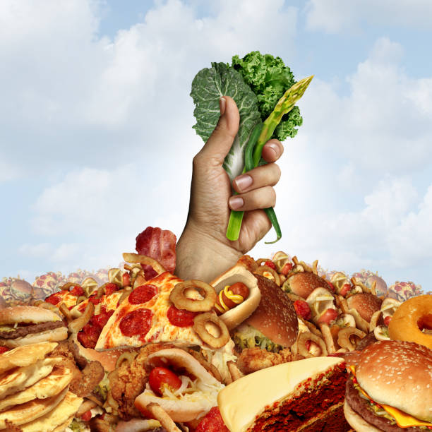 istock Struggle To Eat Healthy Food 2099678810