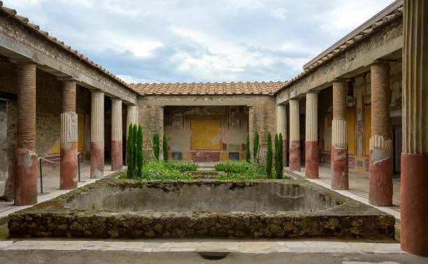 istock Ancient Roman home in Pompeii, Italy. 2099721962