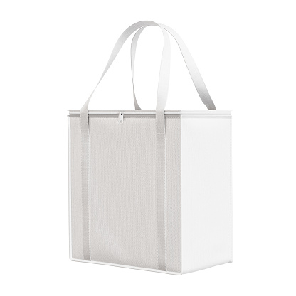 An image of a Food Delivery Bag Isolated on a white background