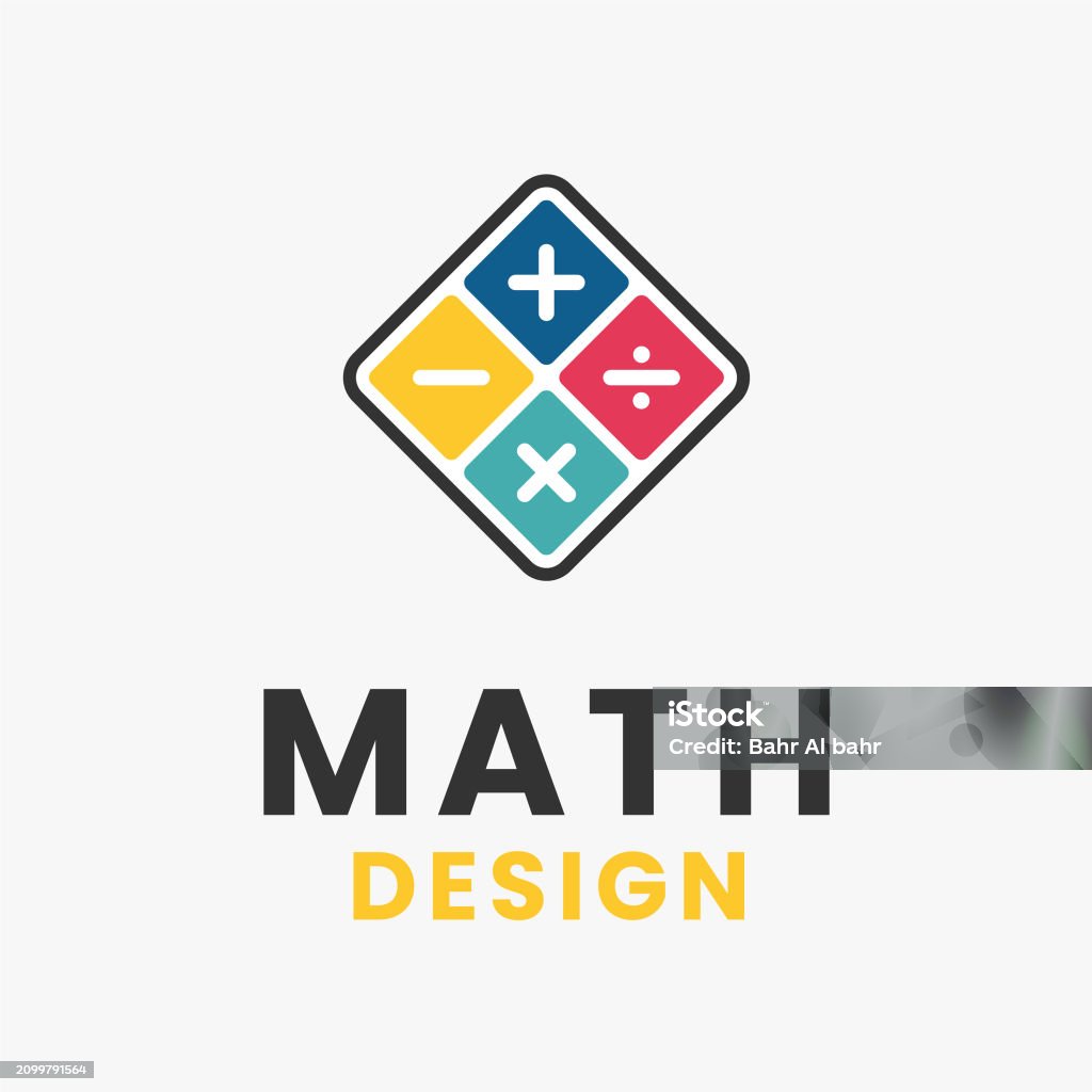 Mathematic Vector For Education Student Or Math Course Stock ...