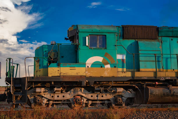 istock Profile diesel locomotive 2099805476