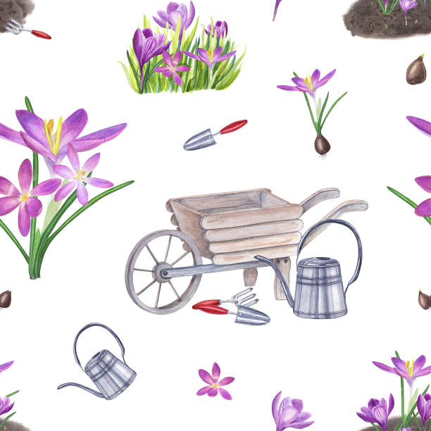 Spring Rake On White Background 200+ Rake Leaves White Background Stock Illustrations, Royalty-Free ...