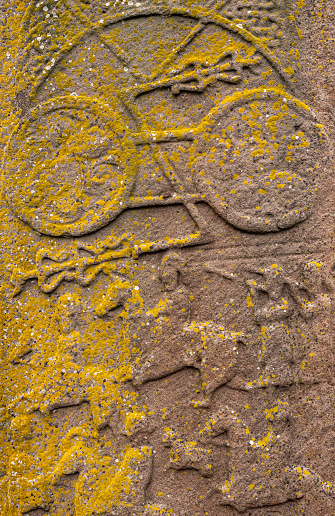 Aberlemno ancient pictish stones Scotland