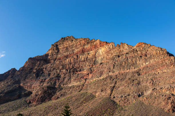 istock Valle Gran Rey - Scenic view on the massive sharp cliffs and mountain Cueva de Cabras in Valle Gran Rey, La Gomera 2099936737