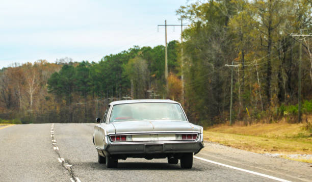 istock vintage car on road 2099955670