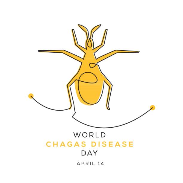 ilustrações, clipart, desenhos animados e ícones de world chagas disease day. - doença de chagas