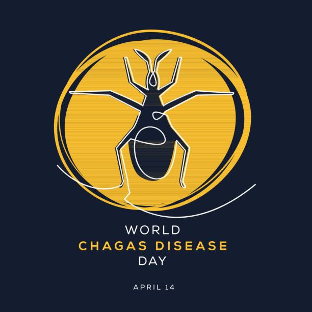 ilustrações, clipart, desenhos animados e ícones de world chagas disease day. - doença de chagas