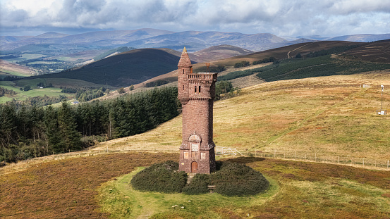 Airlie monument Scotland