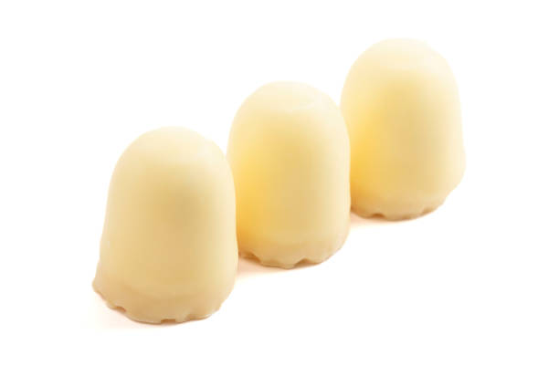 istock White Chocolate Covered Marhsmallows with a Waffer Base Known as Chocolate Kisses or Schokokuss on a White Background 2099977317
