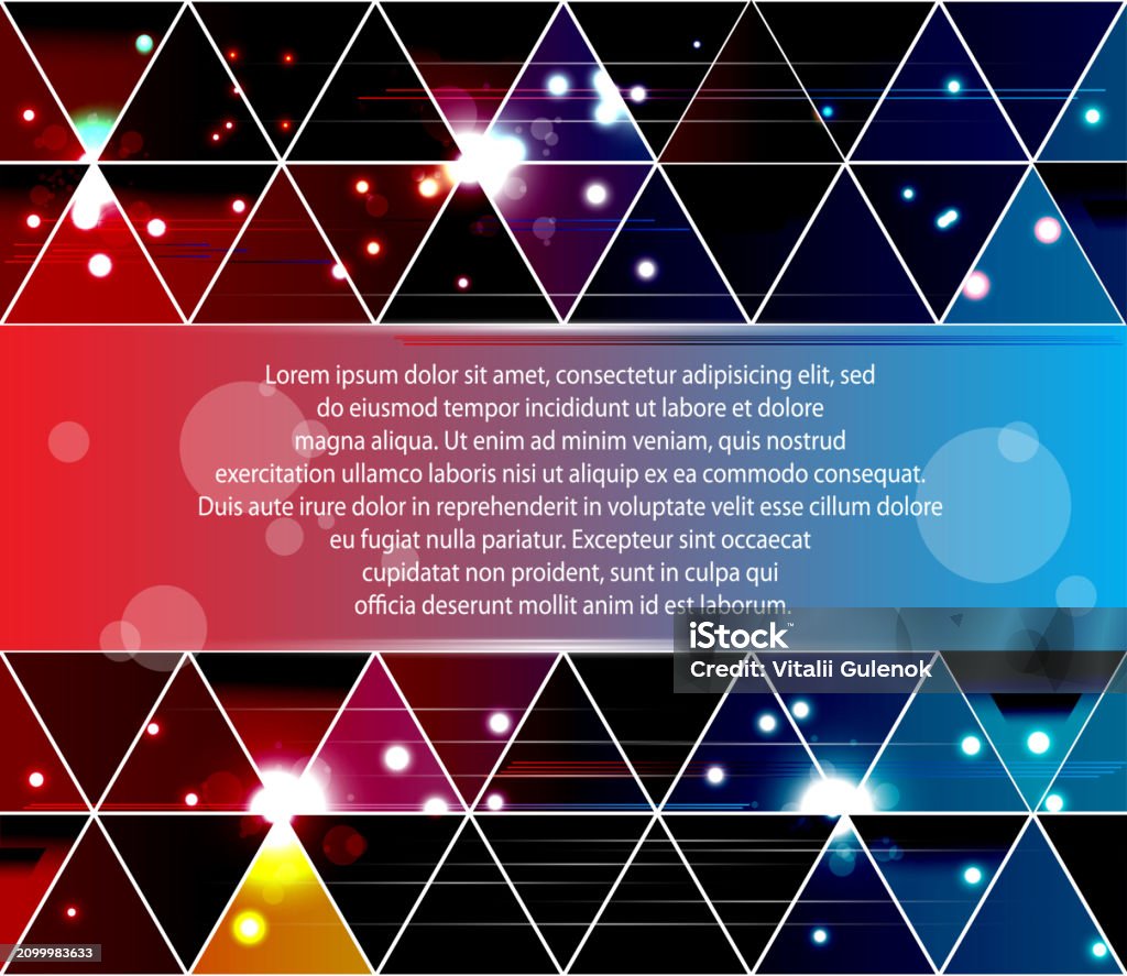 Triangular Vector Background Triangle Abstract Vector Background Stock Illustration - Download Image ...