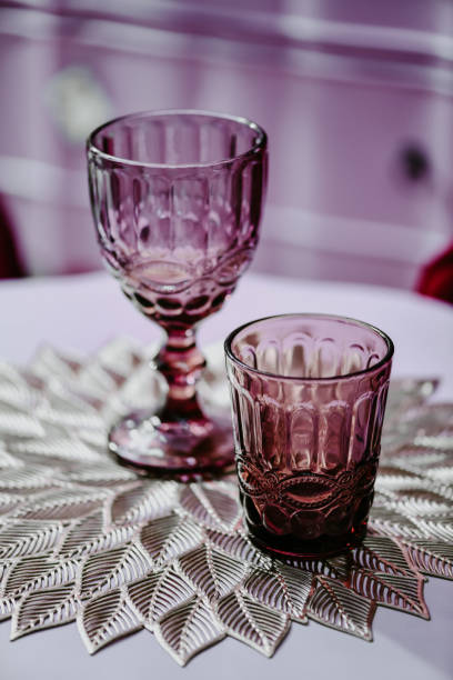 istock Luxurious Wineglass And Water Glass Design 2099987844