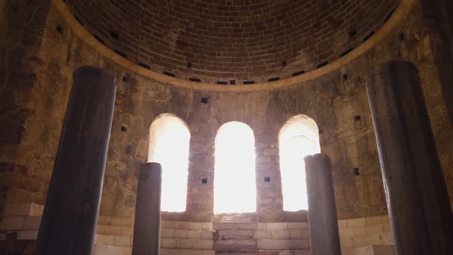 Interior of the St. Nicholas Church (Santa claus) in Demre Turkey
