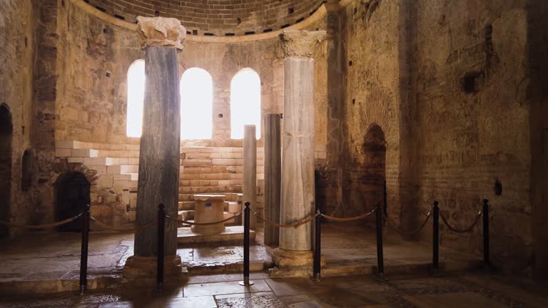 Interior of the St. Nicholas Church (Santa claus) in Demre Turkey