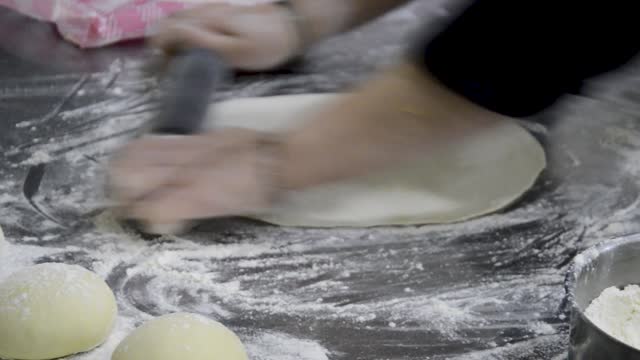 Preparation of the dough