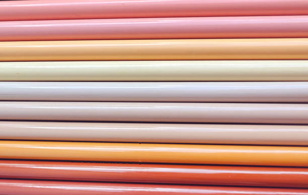istock Pastel colors pencils with copy space 2100140454
