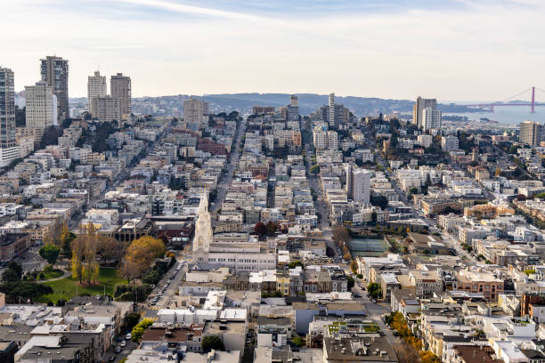 View of San Francisco from Coit Tower