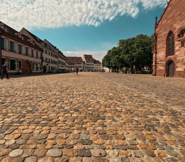 istock Historical Town Square in Basel, Switzerland 2100186378