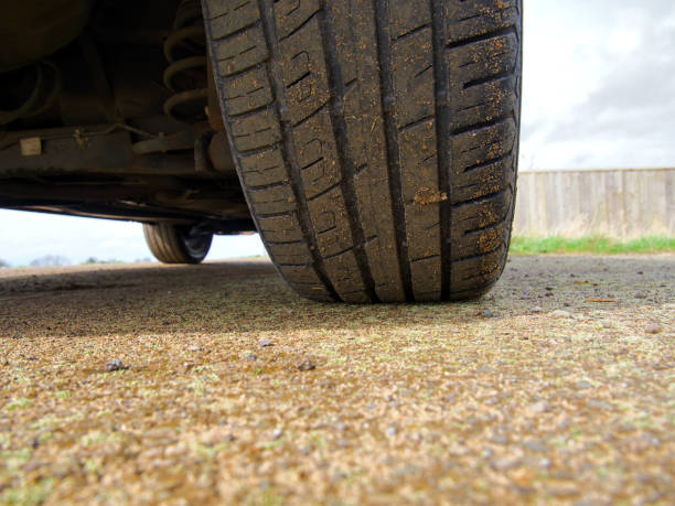 istock close up of a car tyre 2100225125