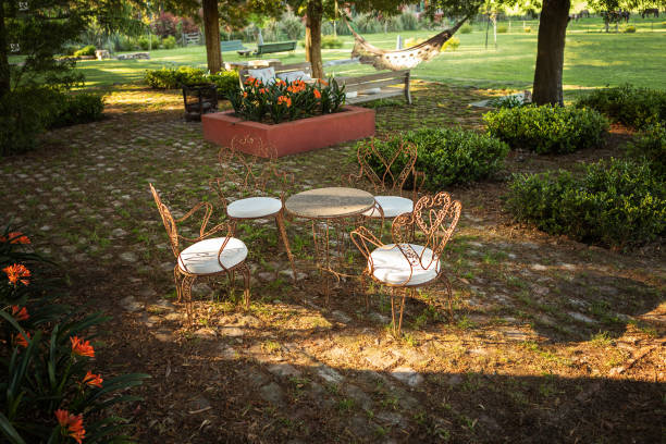 istock Architecture, landscaping and garden design 2100550380