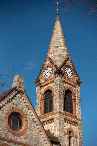 Old Stone Church Old Stone Church university of massachusetts amherst stock pictures, royalty-free photos & images