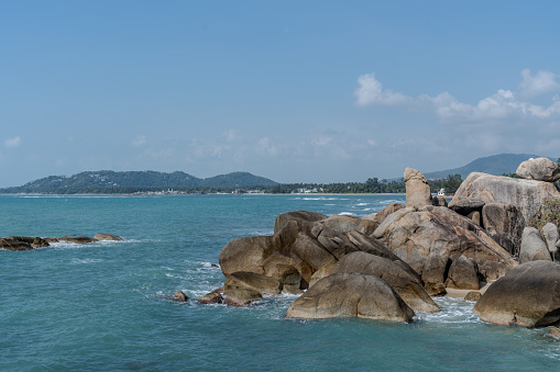 Grandfather's Stone, Koh Samui Tourist attractions that are popular with tourists.