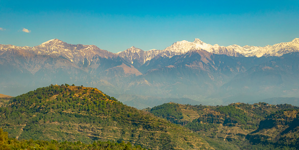 View of beautiful wild landscapes at himachal pradesh.